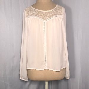 Divided by H&M Long Sleeve Sheer Blouse 6